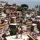 The Cantagalo shantytown community next to neighboring Pavao-Pavaozinho in Rio de Janeiro, Brazil, February 21, 2014